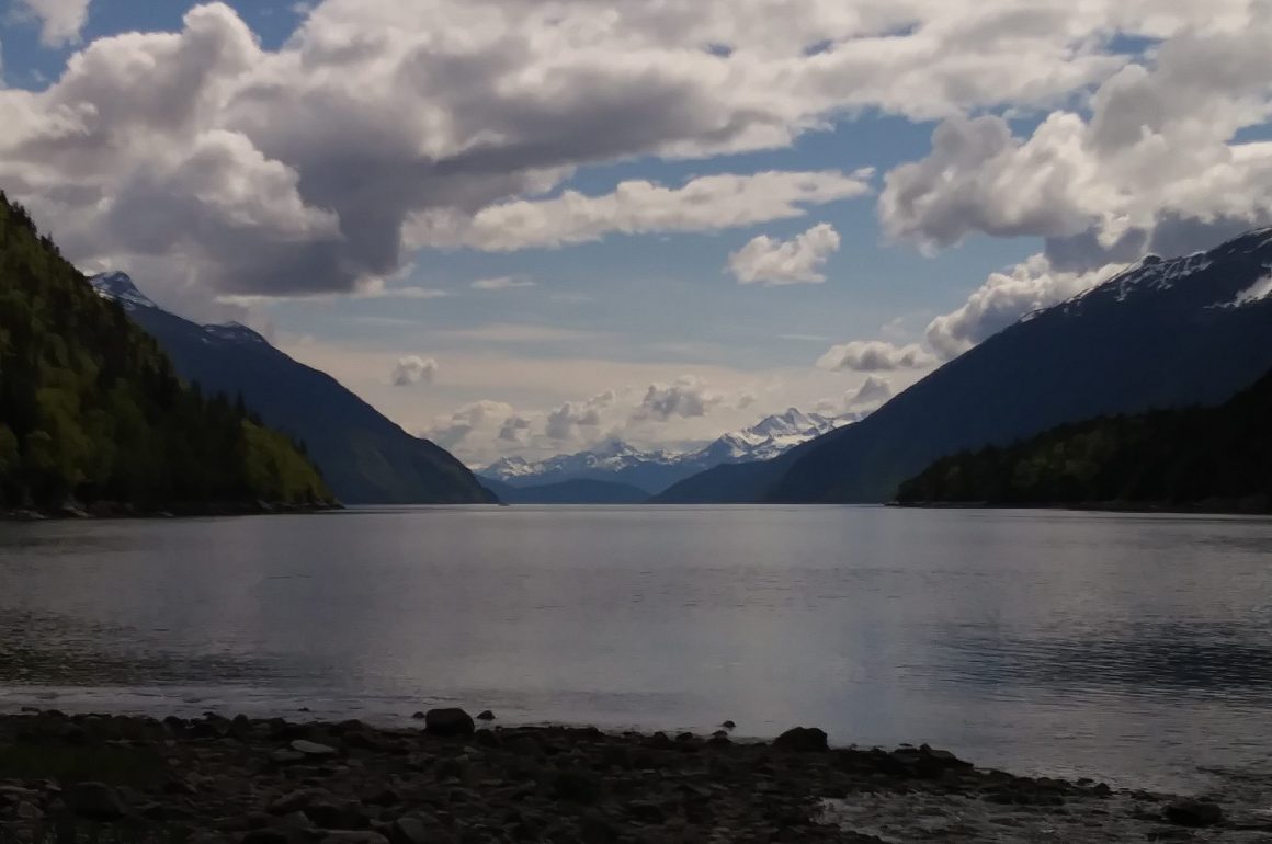 Nahku Bay, Alaska along the Dyea Road.